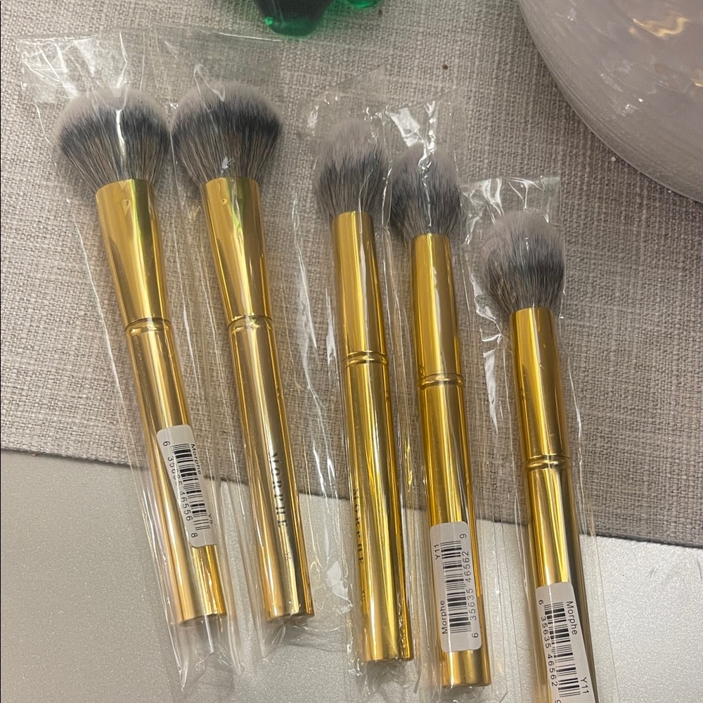 Morphe Gold Makeup Brush Set